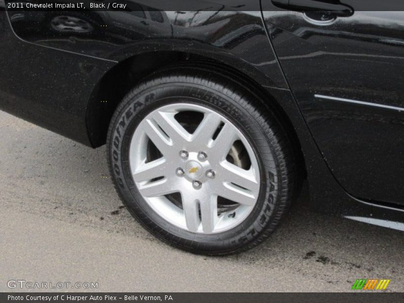 Black / Gray 2011 Chevrolet Impala LT