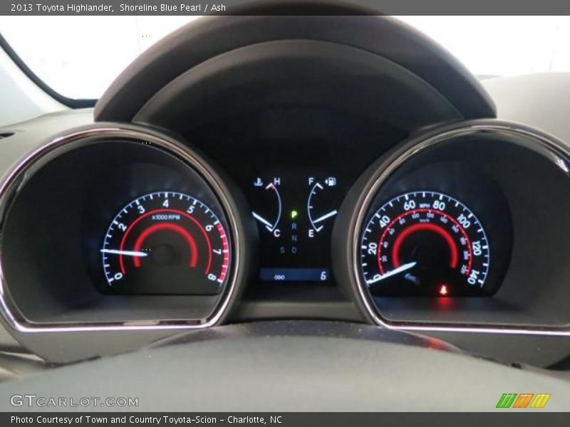 Shoreline Blue Pearl / Ash 2013 Toyota Highlander