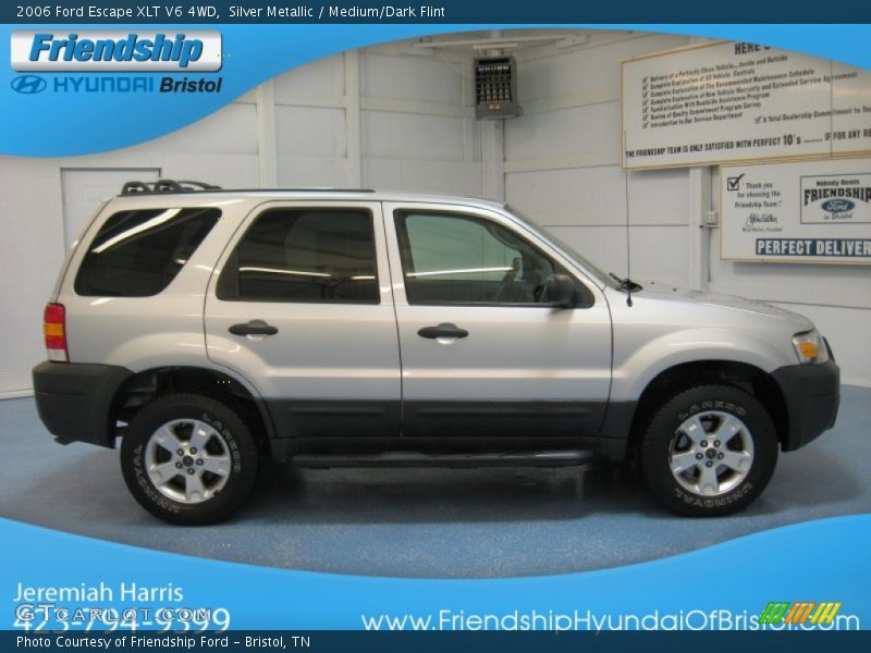 Silver Metallic / Medium/Dark Flint 2006 Ford Escape XLT V6 4WD