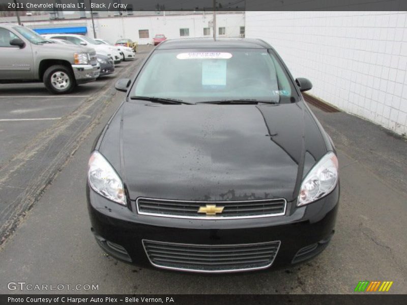 Black / Gray 2011 Chevrolet Impala LT