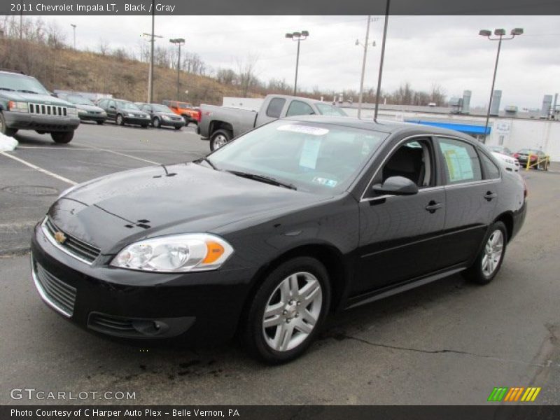 Black / Gray 2011 Chevrolet Impala LT
