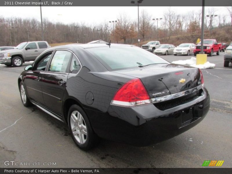 Black / Gray 2011 Chevrolet Impala LT