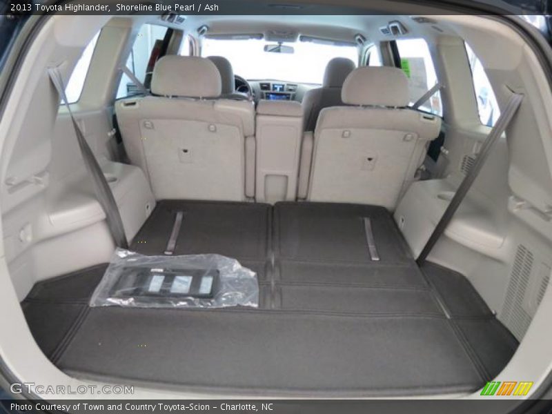 Shoreline Blue Pearl / Ash 2013 Toyota Highlander