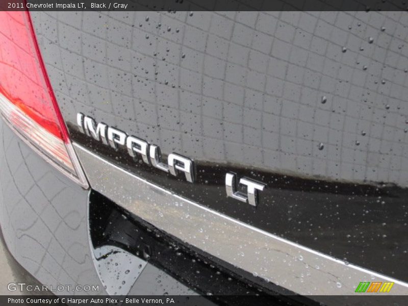 Black / Gray 2011 Chevrolet Impala LT