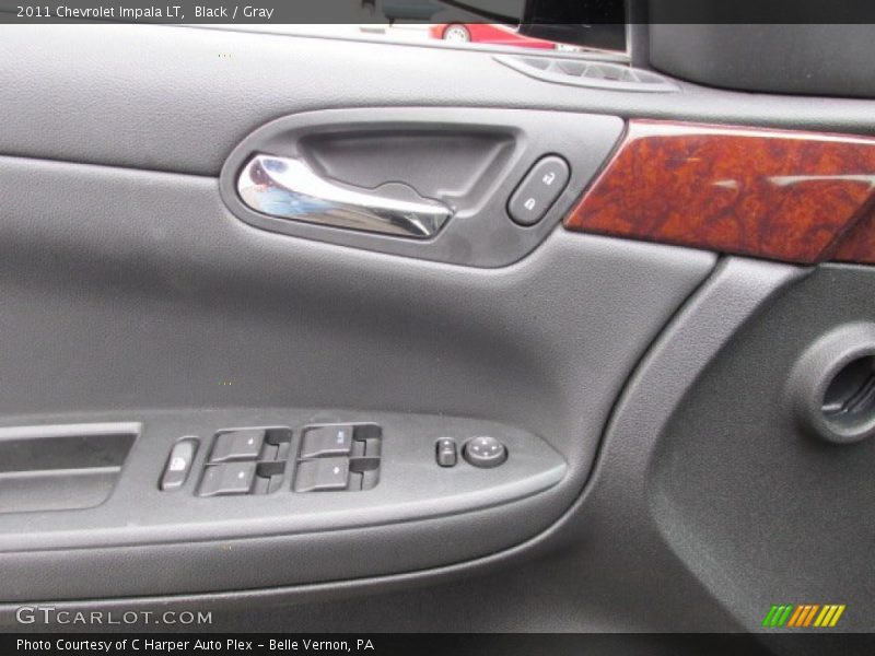 Black / Gray 2011 Chevrolet Impala LT