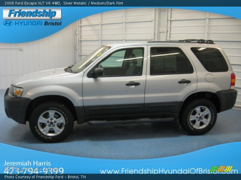 Silver Metallic / Medium/Dark Flint 2006 Ford Escape XLT V6 4WD