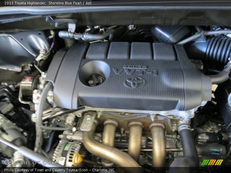Shoreline Blue Pearl / Ash 2013 Toyota Highlander