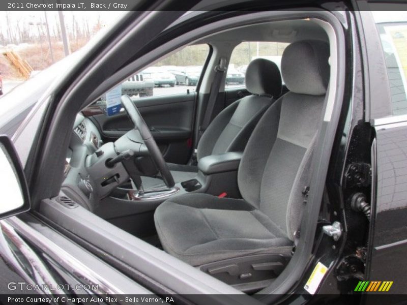 Black / Gray 2011 Chevrolet Impala LT