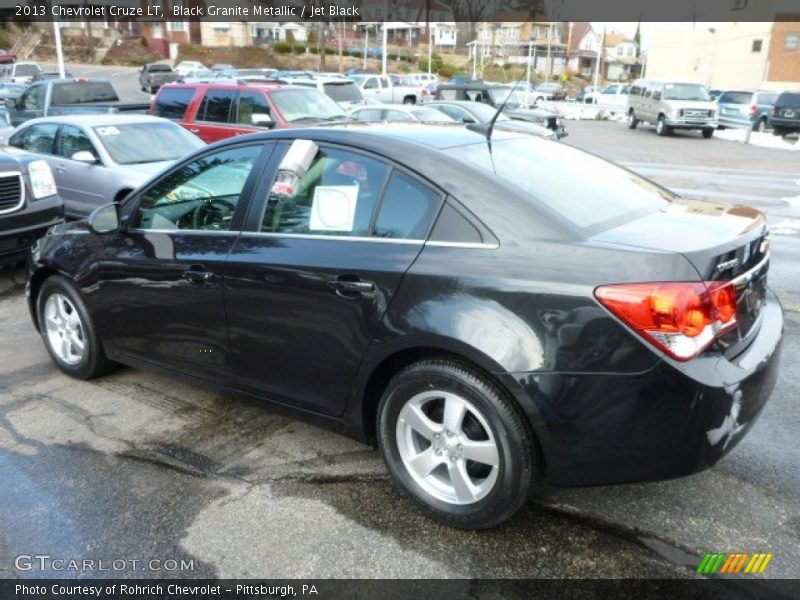 Black Granite Metallic / Jet Black 2013 Chevrolet Cruze LT