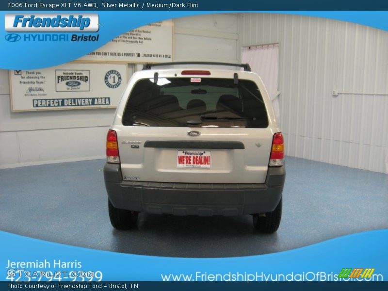 Silver Metallic / Medium/Dark Flint 2006 Ford Escape XLT V6 4WD