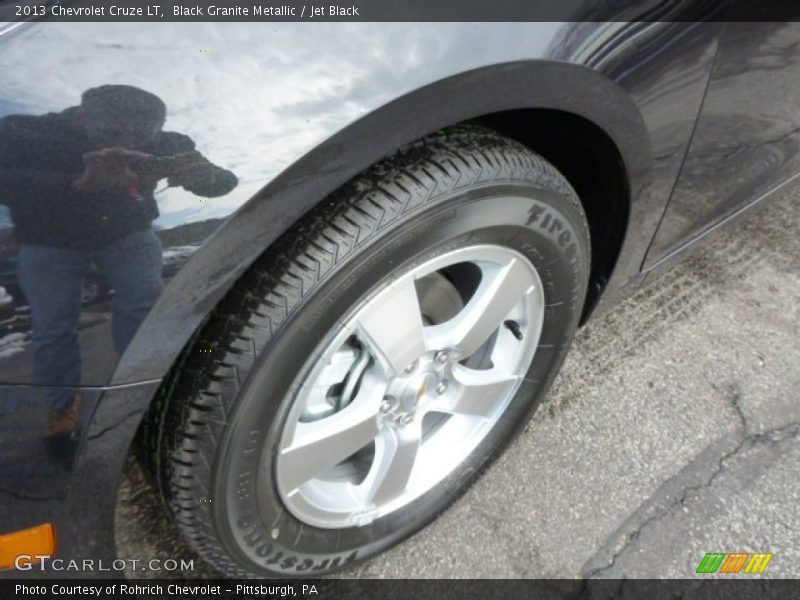 Black Granite Metallic / Jet Black 2013 Chevrolet Cruze LT