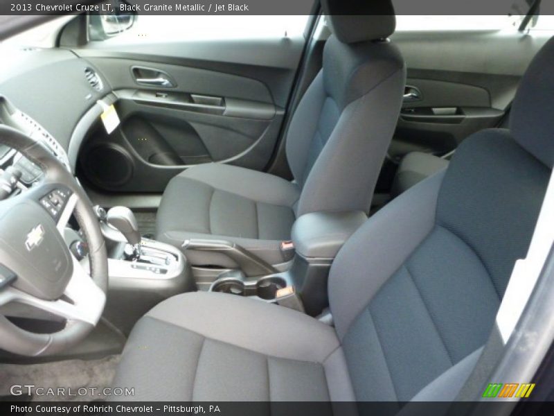 Black Granite Metallic / Jet Black 2013 Chevrolet Cruze LT