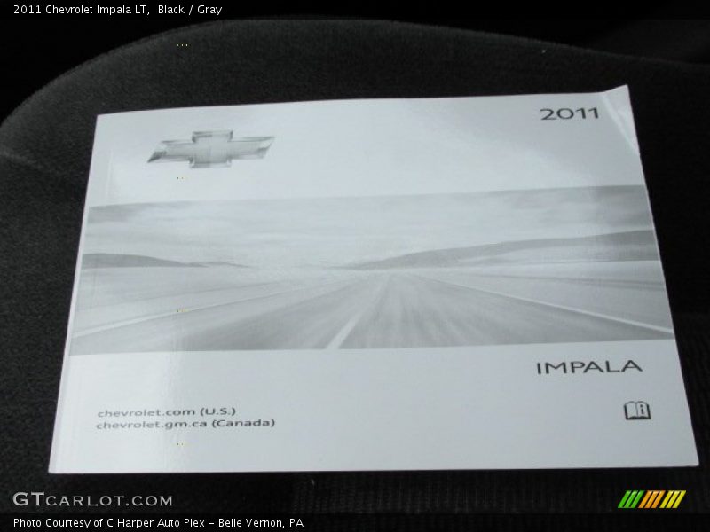 Black / Gray 2011 Chevrolet Impala LT