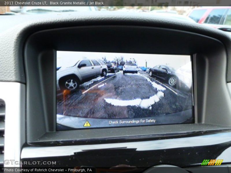 Black Granite Metallic / Jet Black 2013 Chevrolet Cruze LT