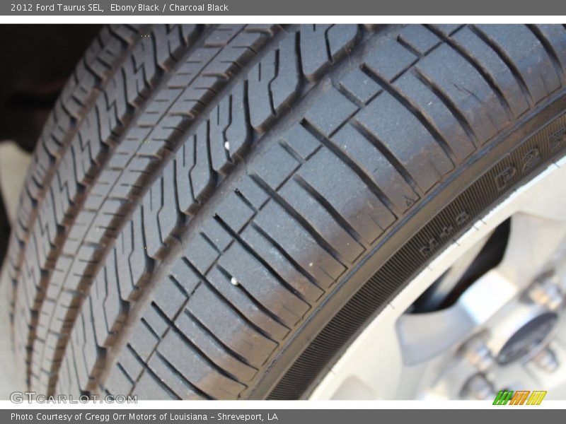 Ebony Black / Charcoal Black 2012 Ford Taurus SEL
