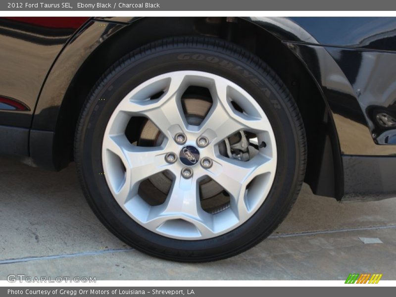 Ebony Black / Charcoal Black 2012 Ford Taurus SEL