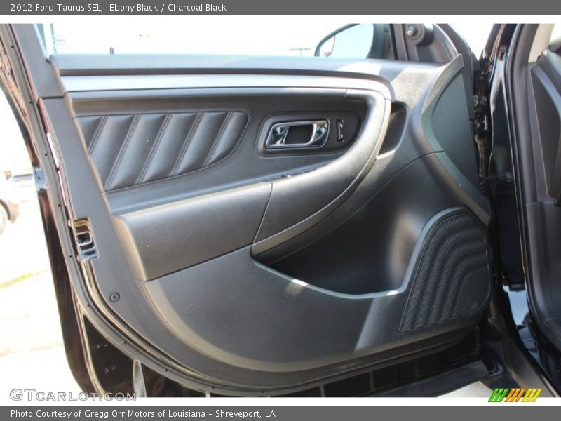 Ebony Black / Charcoal Black 2012 Ford Taurus SEL