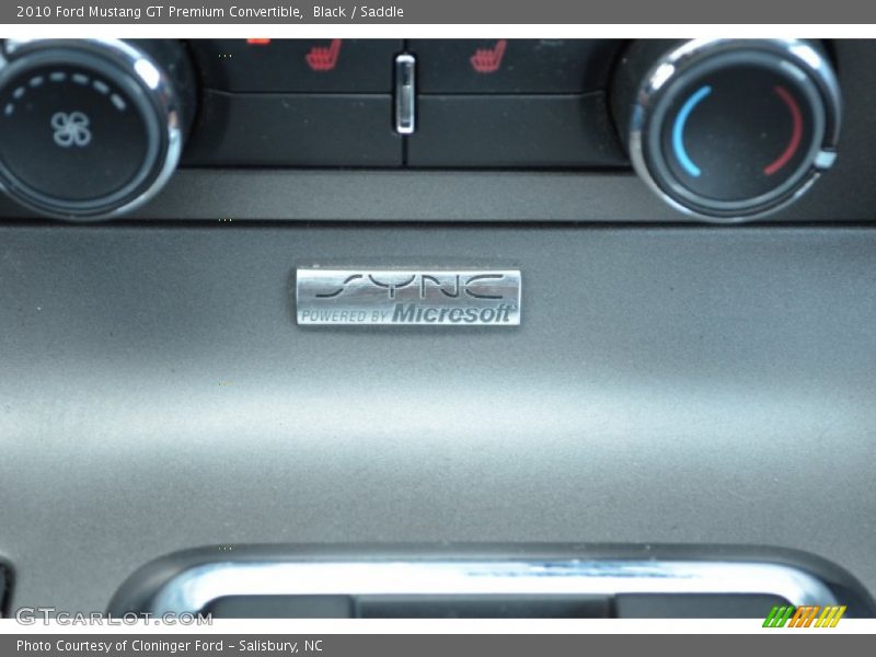 Black / Saddle 2010 Ford Mustang GT Premium Convertible
