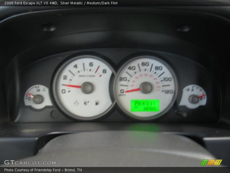 Silver Metallic / Medium/Dark Flint 2006 Ford Escape XLT V6 4WD