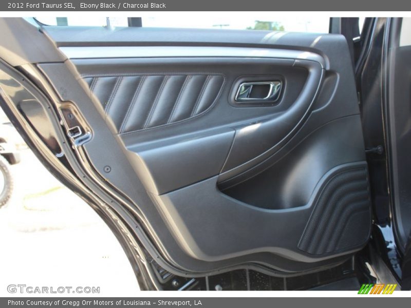 Ebony Black / Charcoal Black 2012 Ford Taurus SEL