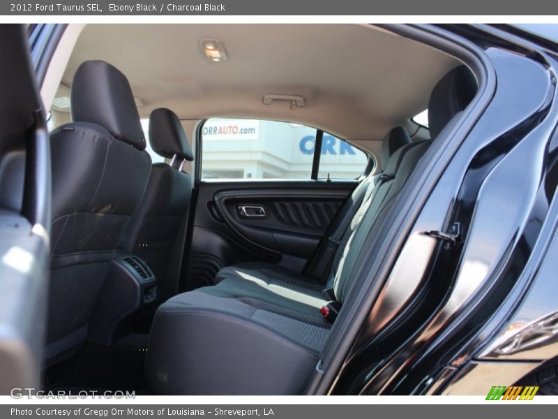 Ebony Black / Charcoal Black 2012 Ford Taurus SEL