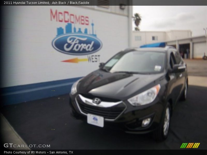 Ash Black / Black/Saddle 2011 Hyundai Tucson Limited