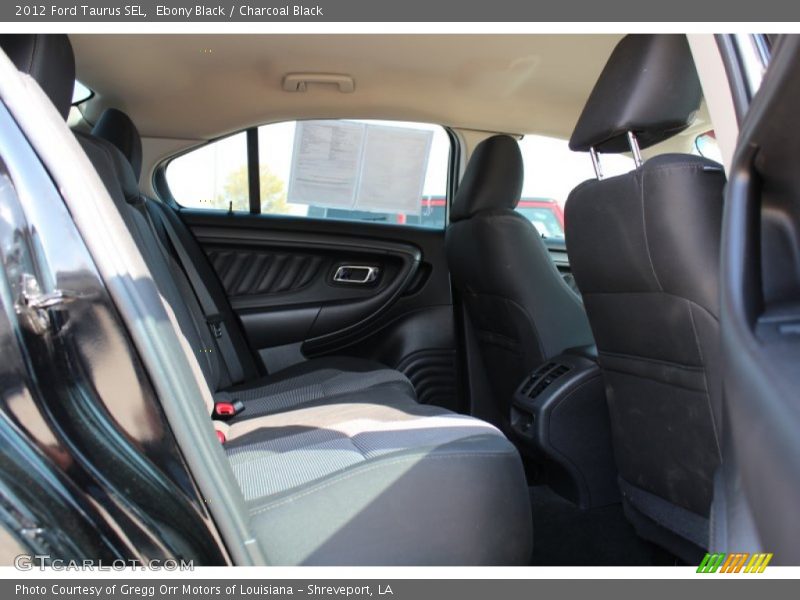 Ebony Black / Charcoal Black 2012 Ford Taurus SEL