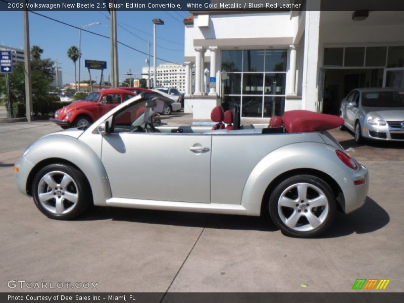  2009 New Beetle 2.5 Blush Edition Convertible White Gold Metallic