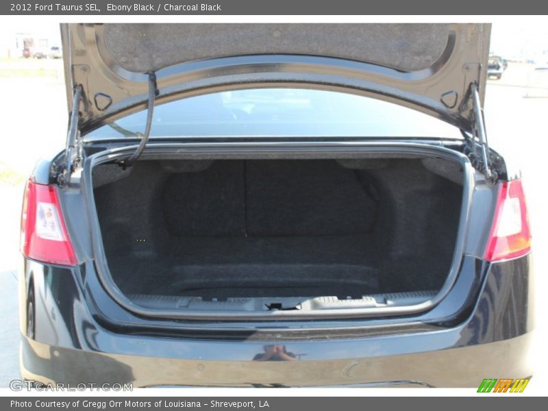 Ebony Black / Charcoal Black 2012 Ford Taurus SEL