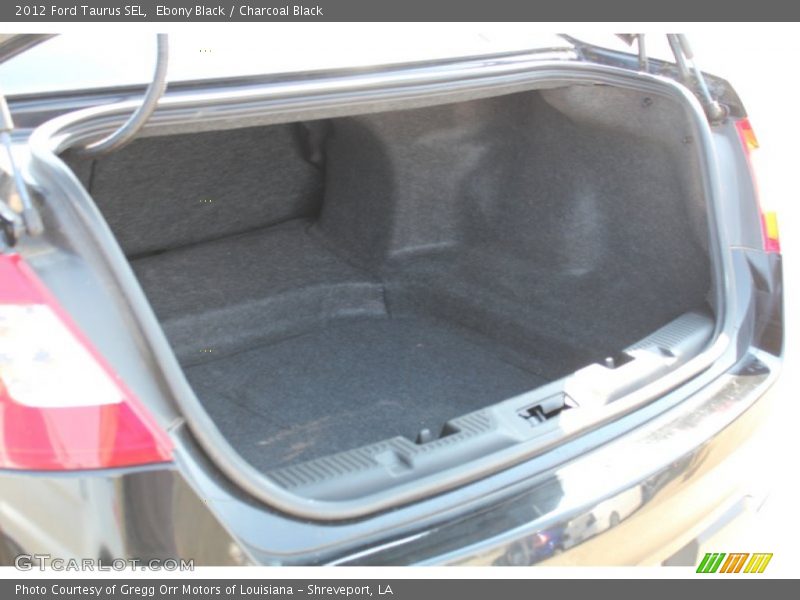 Ebony Black / Charcoal Black 2012 Ford Taurus SEL