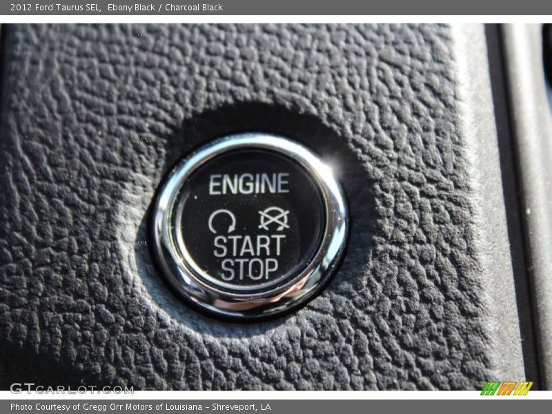 Ebony Black / Charcoal Black 2012 Ford Taurus SEL