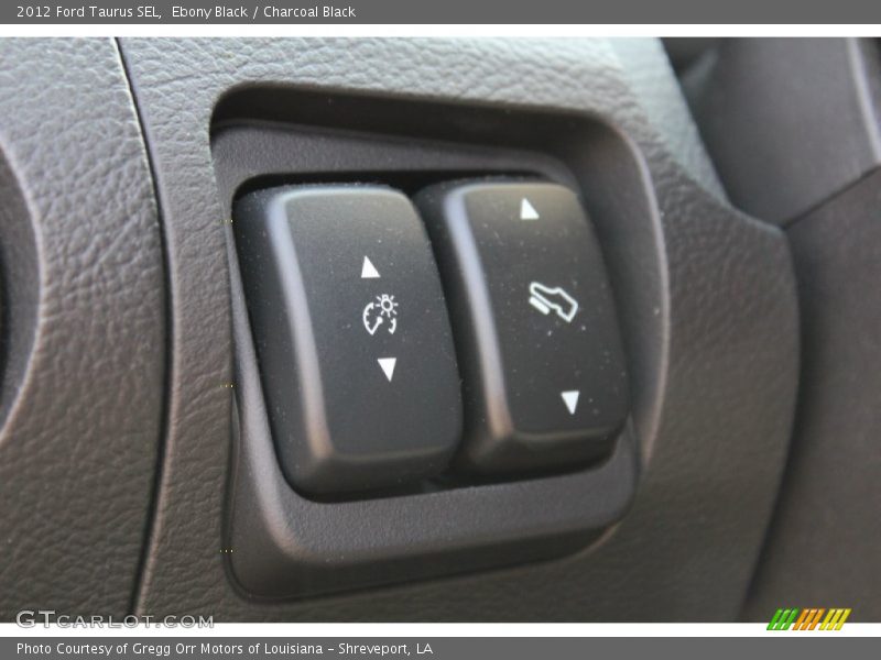 Ebony Black / Charcoal Black 2012 Ford Taurus SEL