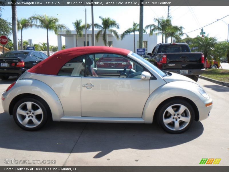  2009 New Beetle 2.5 Blush Edition Convertible White Gold Metallic