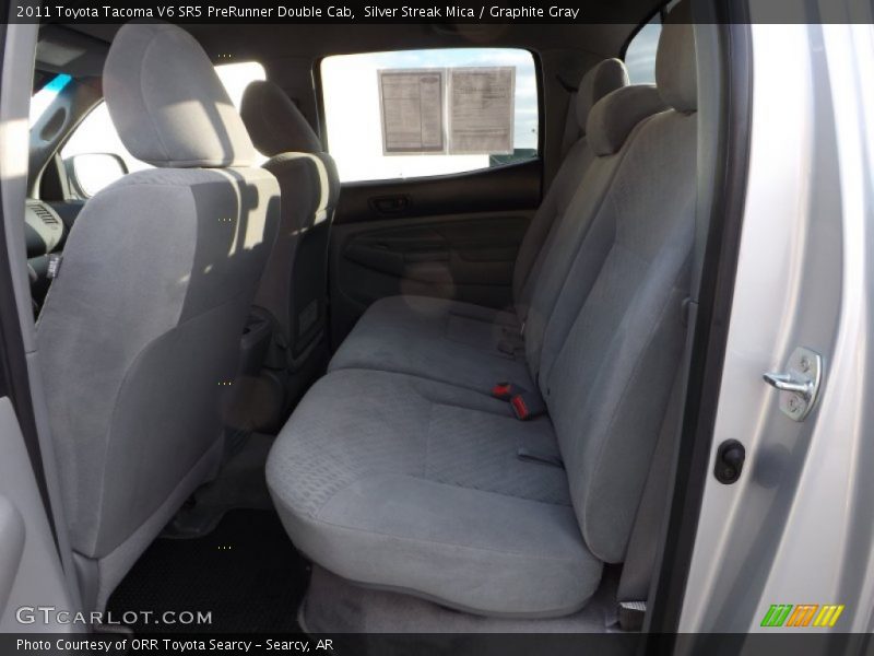 Silver Streak Mica / Graphite Gray 2011 Toyota Tacoma V6 SR5 PreRunner Double Cab
