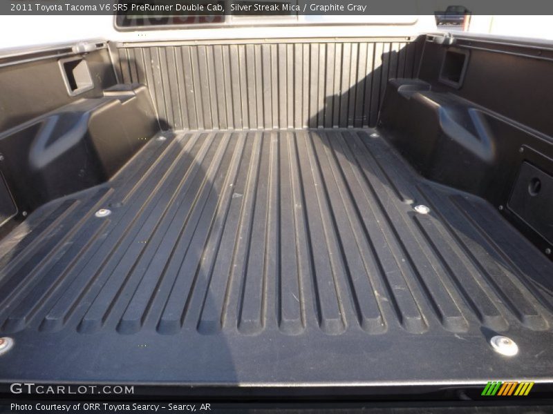 Silver Streak Mica / Graphite Gray 2011 Toyota Tacoma V6 SR5 PreRunner Double Cab