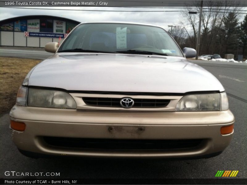 Cashmere Beige Metallic / Gray 1996 Toyota Corolla DX