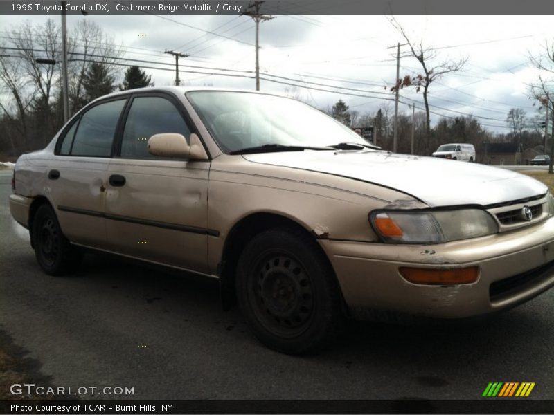 Cashmere Beige Metallic / Gray 1996 Toyota Corolla DX