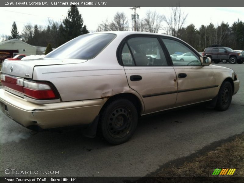 Cashmere Beige Metallic / Gray 1996 Toyota Corolla DX