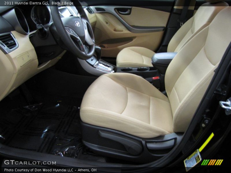 Black / Beige 2011 Hyundai Elantra GLS