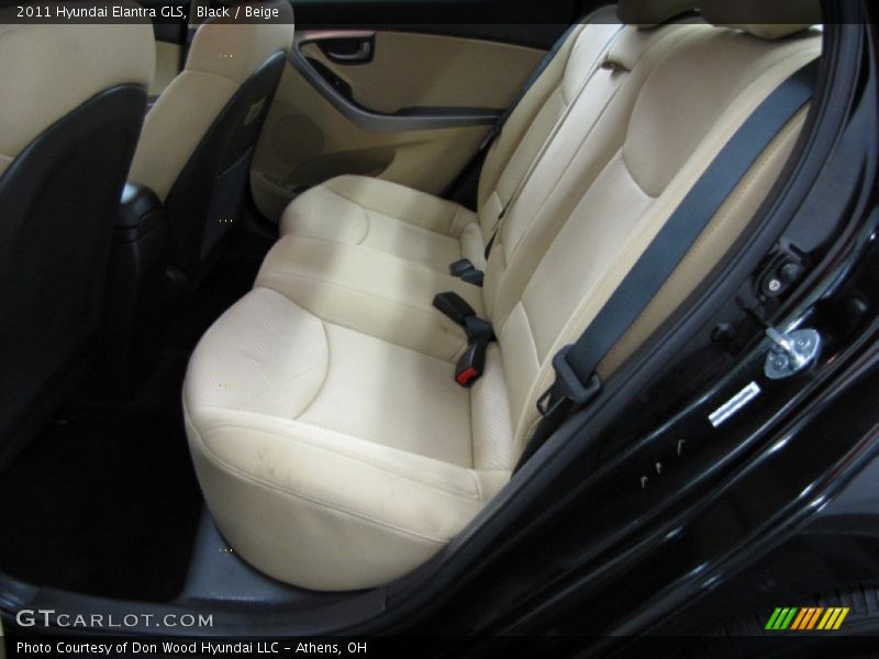 Black / Beige 2011 Hyundai Elantra GLS