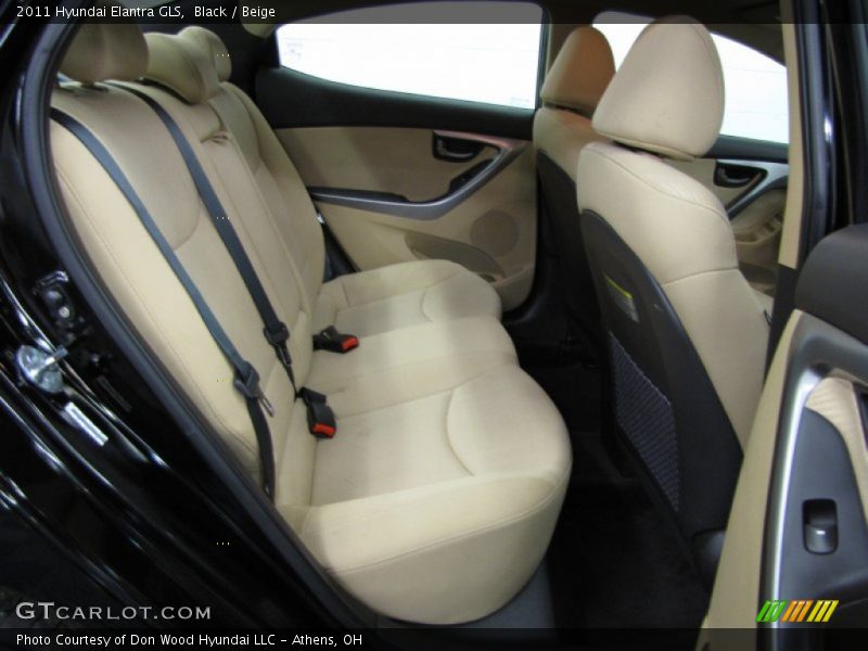 Black / Beige 2011 Hyundai Elantra GLS