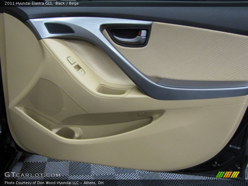 Black / Beige 2011 Hyundai Elantra GLS