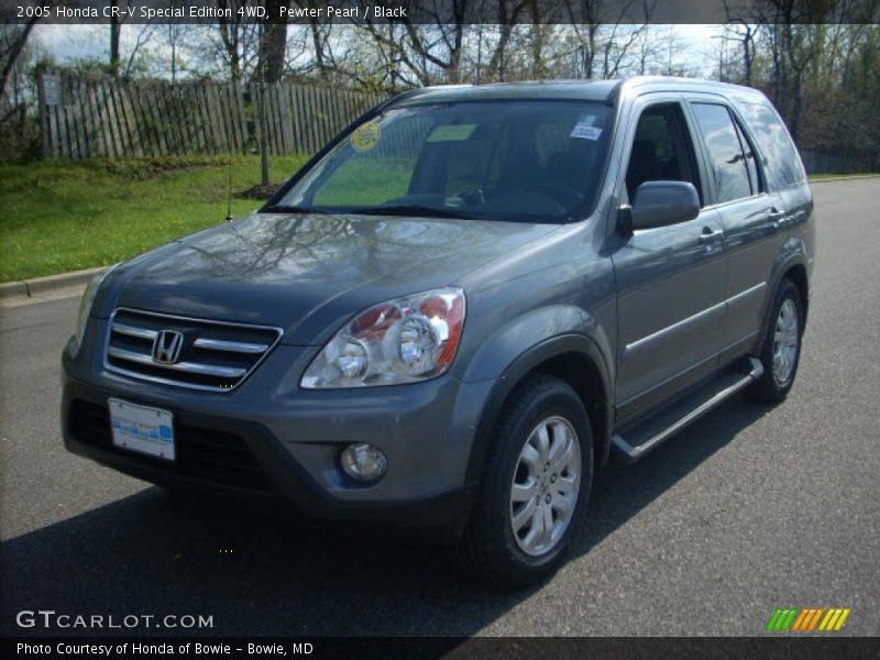 Pewter Pearl / Black 2005 Honda CR-V Special Edition 4WD
