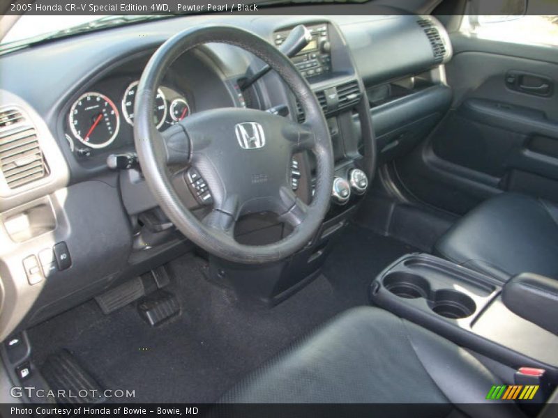 Pewter Pearl / Black 2005 Honda CR-V Special Edition 4WD