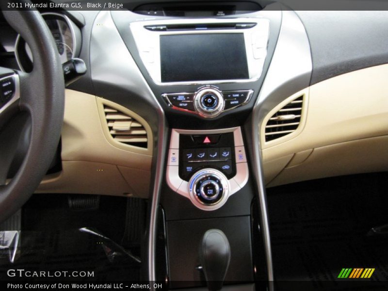 Black / Beige 2011 Hyundai Elantra GLS