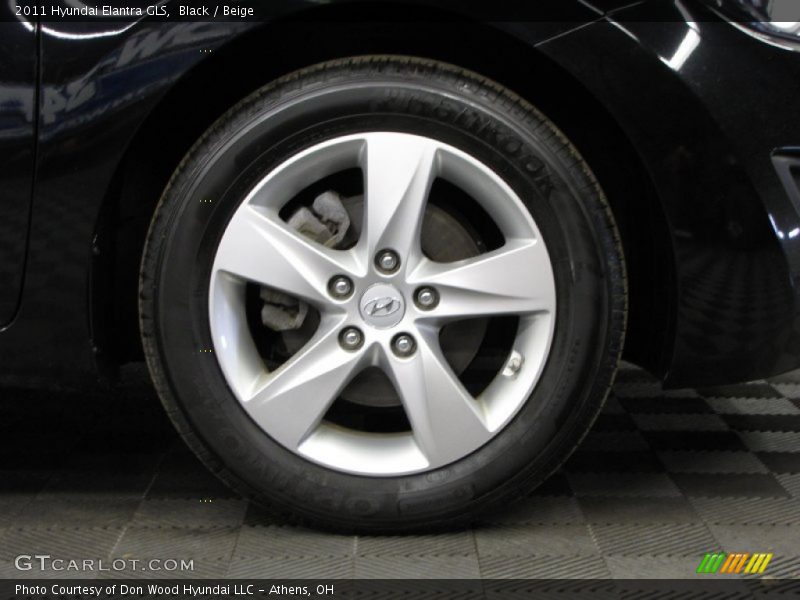 Black / Beige 2011 Hyundai Elantra GLS