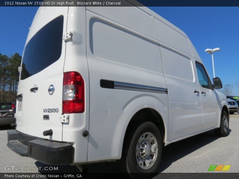 Blizzard White / Charcoal 2012 Nissan NV 2500 HD SV High Roof
