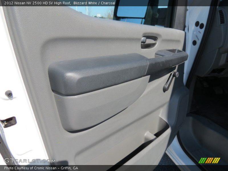 Blizzard White / Charcoal 2012 Nissan NV 2500 HD SV High Roof
