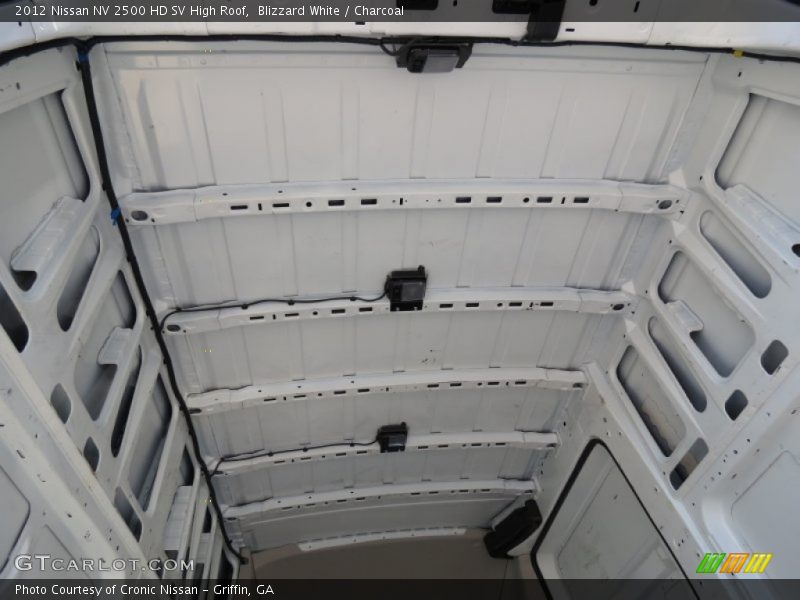 Blizzard White / Charcoal 2012 Nissan NV 2500 HD SV High Roof