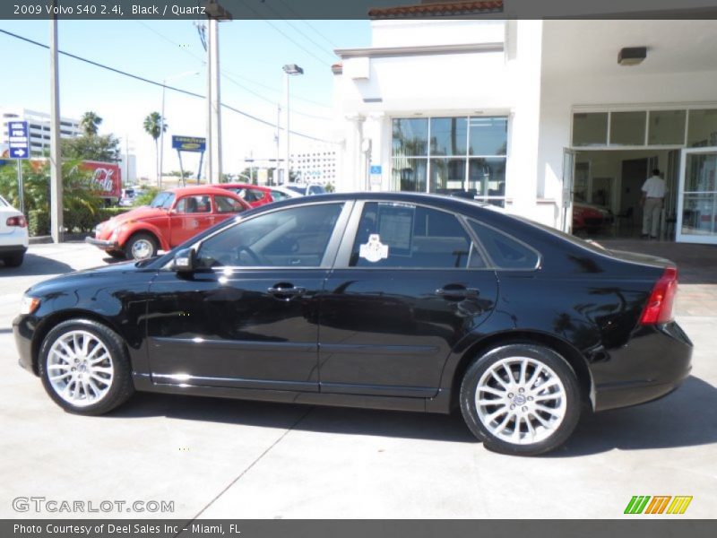 Black / Quartz 2009 Volvo S40 2.4i